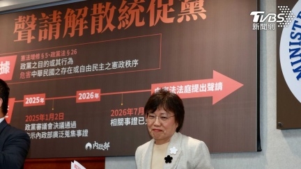 白狼「統促黨」被抓到危害國安　內政部將聲請解散
