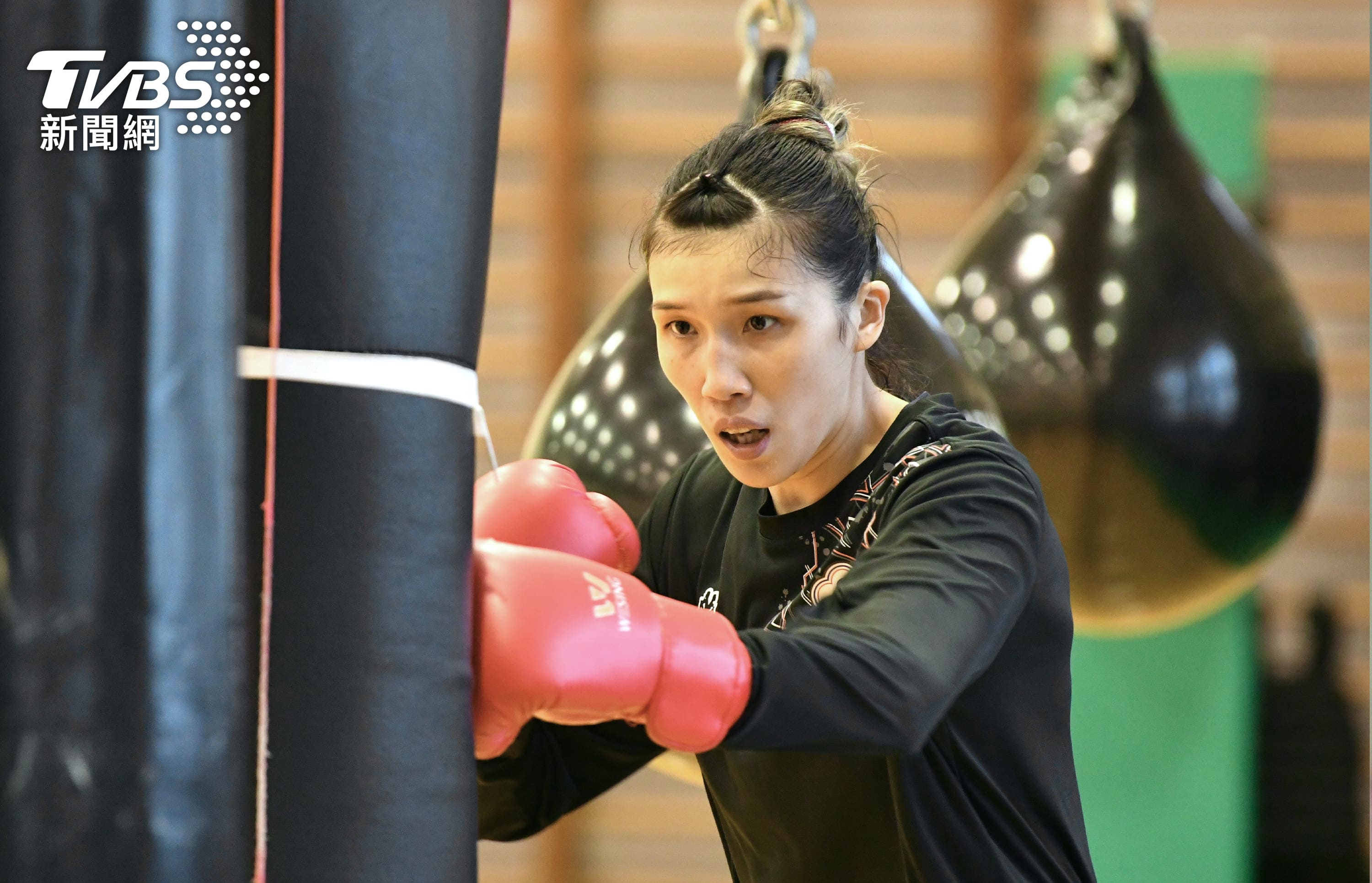 拳擊選手黃筱雯。(圖／胡瑞麒)