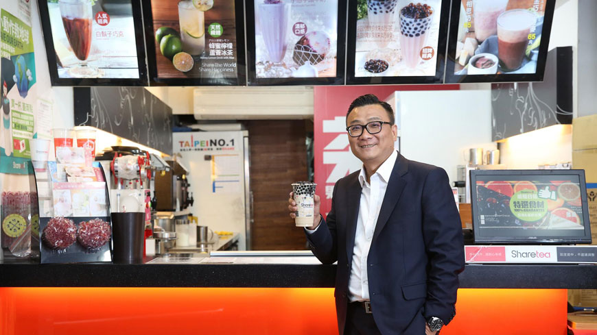 將珍珠奶茶賣到18個國家共400多間店，鄭凱隆始終認為茶飲市場沒有飽和的一天。