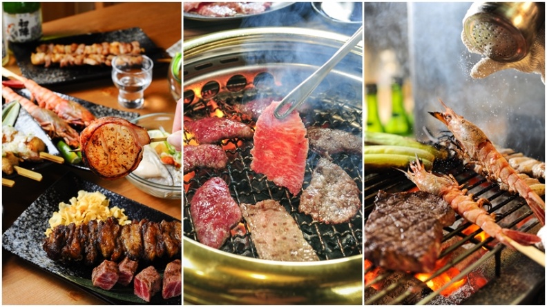 燒肉、烤肉、串燒三種都想吃，饕客必吃燒烤！