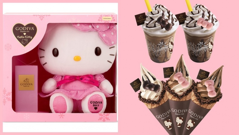 全球限量！Hello Kitty生日款玩偶、GODIVA巧克力，融化你的心