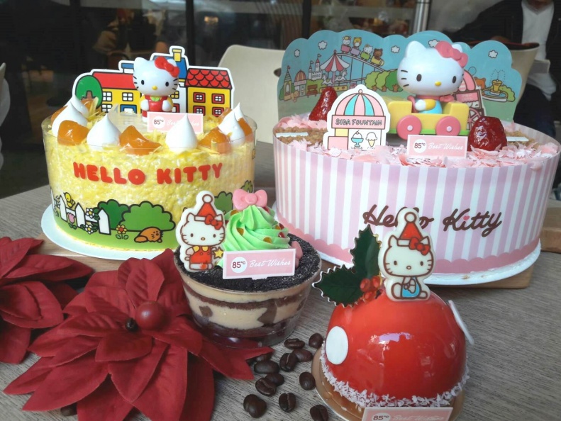 Hello Kitty聖誕公仔蛋糕限量開賣！