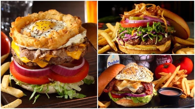 肉肉大口塞！美式餐廳慶年度「漢堡日」6款超厚實漢堡連4周買一送一！
