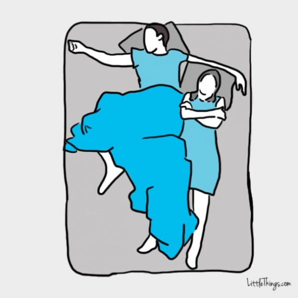 神準！伴侶最常見的10種睡姿，就能看出最真實的感情狀態