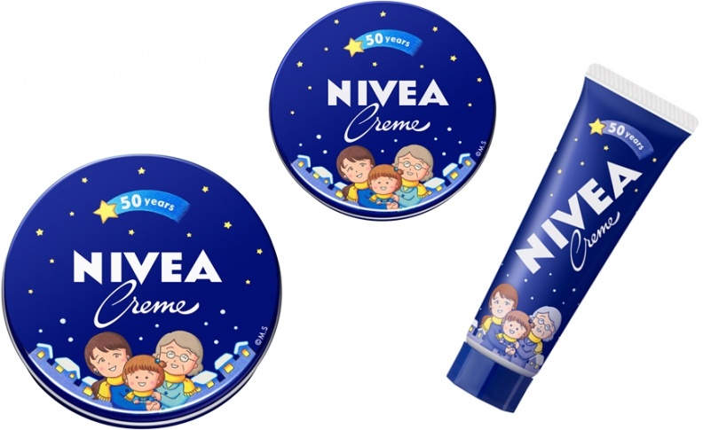 櫻桃小丸子作者最後的作品！「妮維雅NIVEA藍罐保濕乳霜」即將發售！