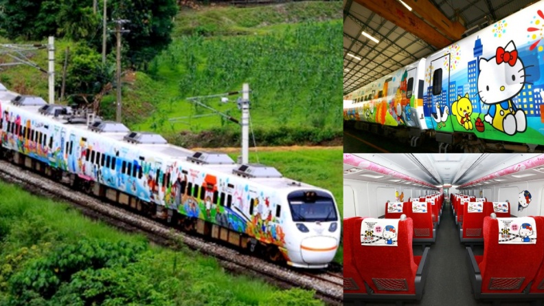 Kitty列車回來了！全新環島之星「Hello Kitty彩繪列車」三麗鷗粉絲準備上車