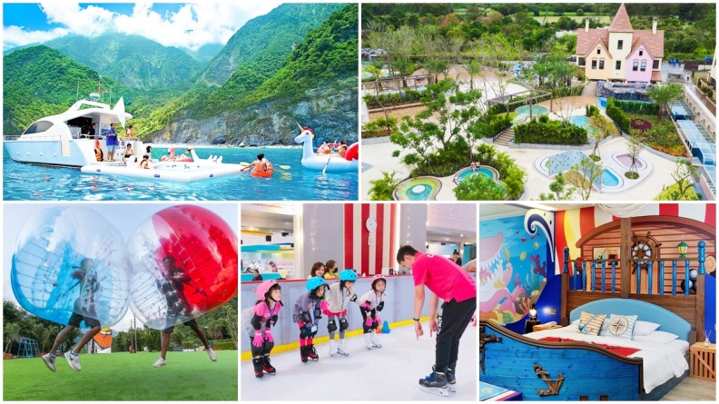 暑假限定！全台8間「親子飯店」最新玩樂，泡泡趴、海上泳池、滑水衝浪都有