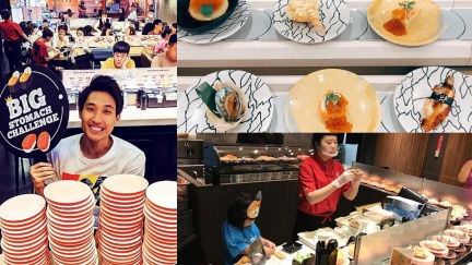 台北食記 Magic Touch点爭鮮平板點餐 新幹線直送 信義區att 4 Fun美食推薦 周花花 甲飽沒