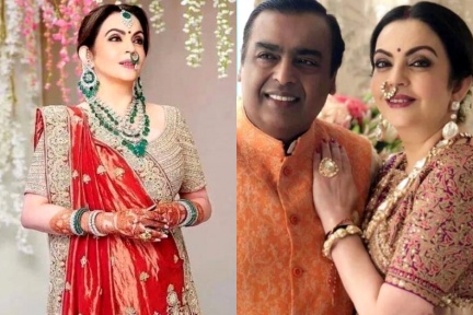 世界最貴包包長這樣！印度首富太太拎「全鑽柏金包」登場，拉學霸媳婦曬豪奢日常