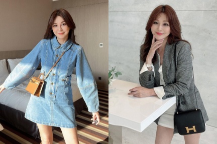 脫粉香奈兒、愛馬仕!梁赫群老婆Stacey改愛「MIU MIU後背包」,爆款神包張員瑛私下愛慘