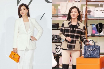 陳美鳳「綠色柏金包」超吸睛！盤點她的愛馬仕蒐藏，和藍心湄姊妹包直逼千萬