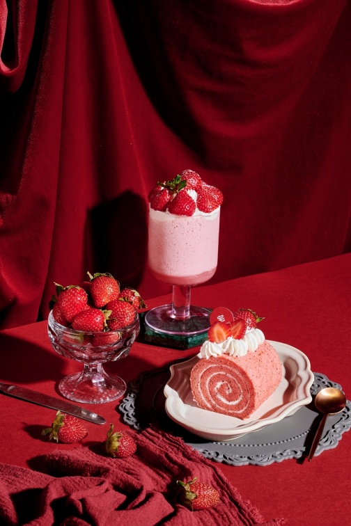 草莓甜點＋１！森林系打卡餐廳推５款限定商品，必點雙層草莓瀑布、雙心布丁