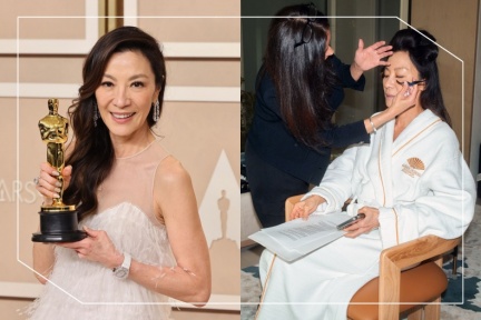 賈永婕嗨曬楊紫瓊合影～身穿BALENCIAGA飄逸洋裝，見影后狂誇：女人的典範