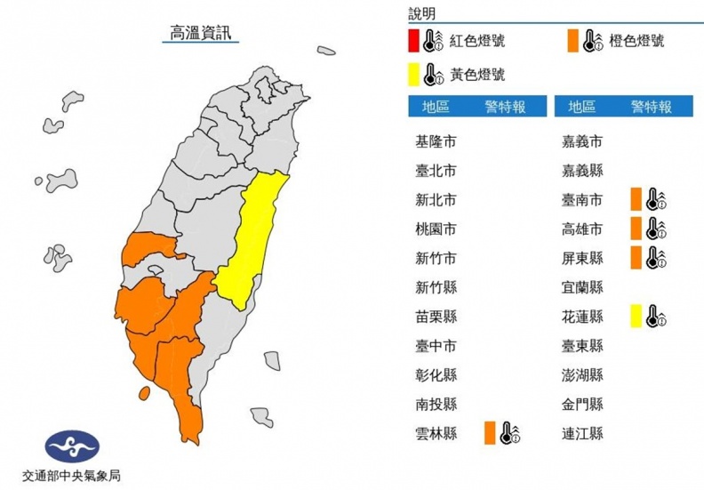 6/26開工日５縣市高溫飆36度！午後防雷陣雨，週五起天氣更不穩定