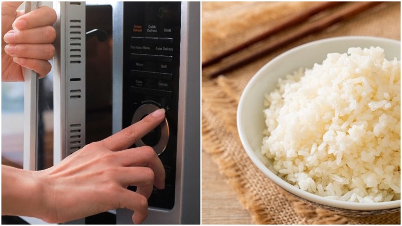 沒電鍋也可煮出好吃米飯！專家曝「微波爐煮法」７分鐘搞定，網友讚好神奇
