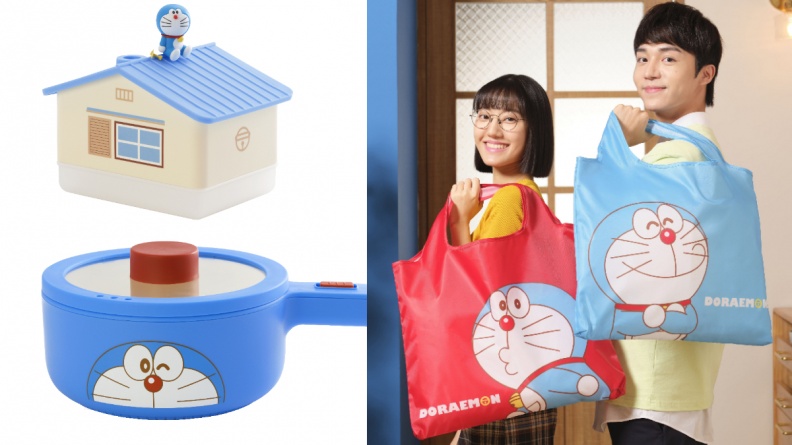 全聯「哆啦A夢集點」面紙盒、萬用袋可愛實用，加碼麝香葡萄限時優惠