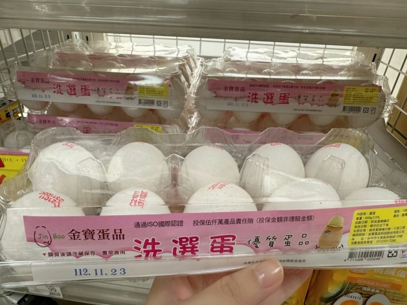 雞蛋降價了！全聯、大潤發降３元，５大賣場、超市蛋價一次看