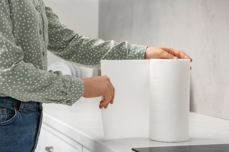 廚房紙巾直接接觸食物對健康可能有害
