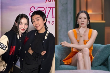 短髮美成範本！《離婚保險》李多熙「40歲穿搭」解析：牛仔褲X黑外套馬上年輕10歲