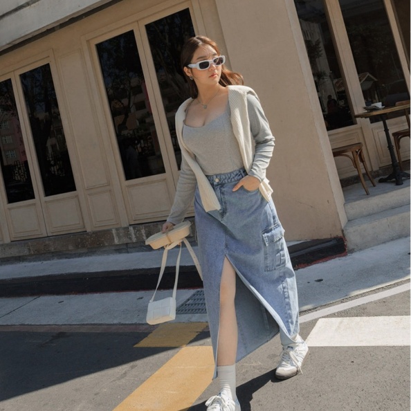 下半身藏肉神仙單品:高腰寬褲、修身長裙、A字洋裝、口袋工裝褲,視覺直接減5公斤