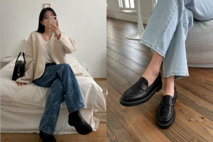 2025秋冬精品樂福鞋盤點：HOGAN、MIU MIU厚底顯高…RV鑽扣鍊條絕美