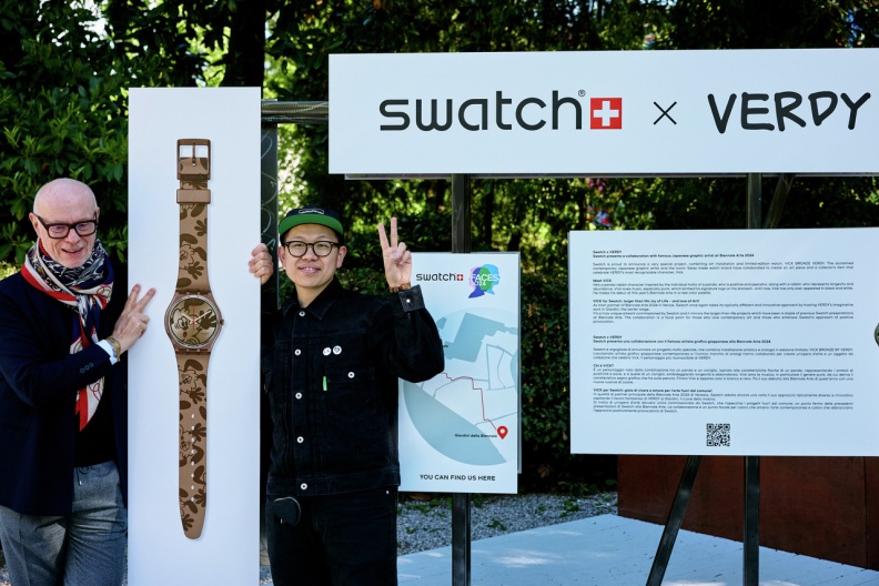 Swatch x VERDY聯名曝光！日本藝術鬼才設計亮點、官網限定販售、超親民千元價入手！