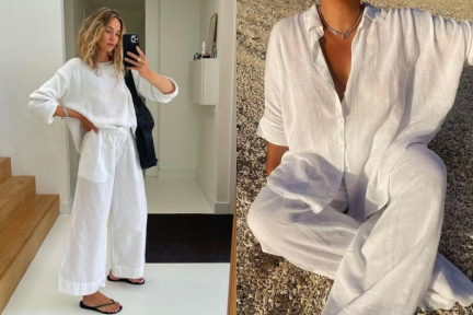 白色寬褲穿錯不是「仙氣」而是「嬸味」!中年常見白色寬褲穿搭雷區,3招穿出清透減齡感