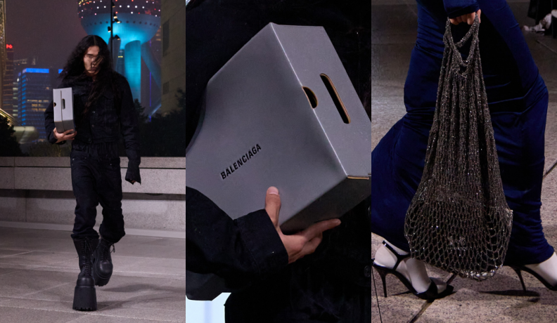 Balenciaga春季25系列6大必看亮點：鞋盒手拿包、16cm厚底鞋、首攜手UA身價暴漲？