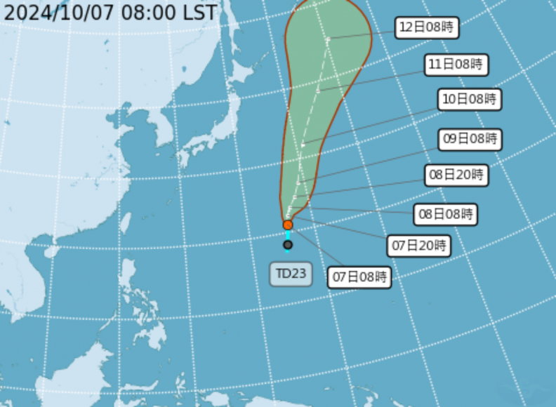 颱風「百里嘉」週三恐生成！氣象署揭國慶日天氣，今起慎防豪大雨