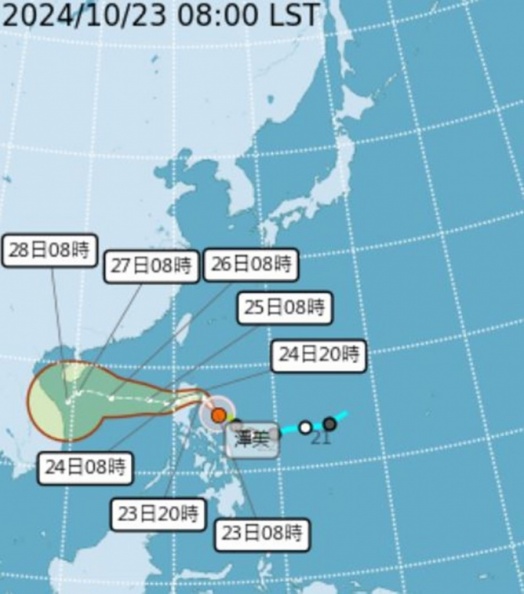 新颱風「康芮」最快週五生成！今起豪雨彈狂炸「這２天」風雨最大