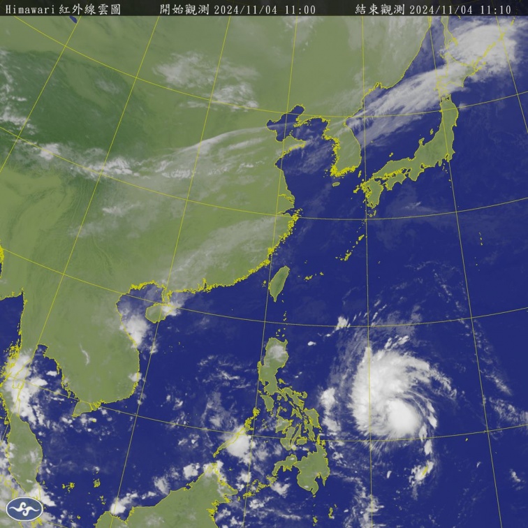 新颱風「銀杏」恐變中颱！這２天最接近台灣，各國預測最新路徑曝