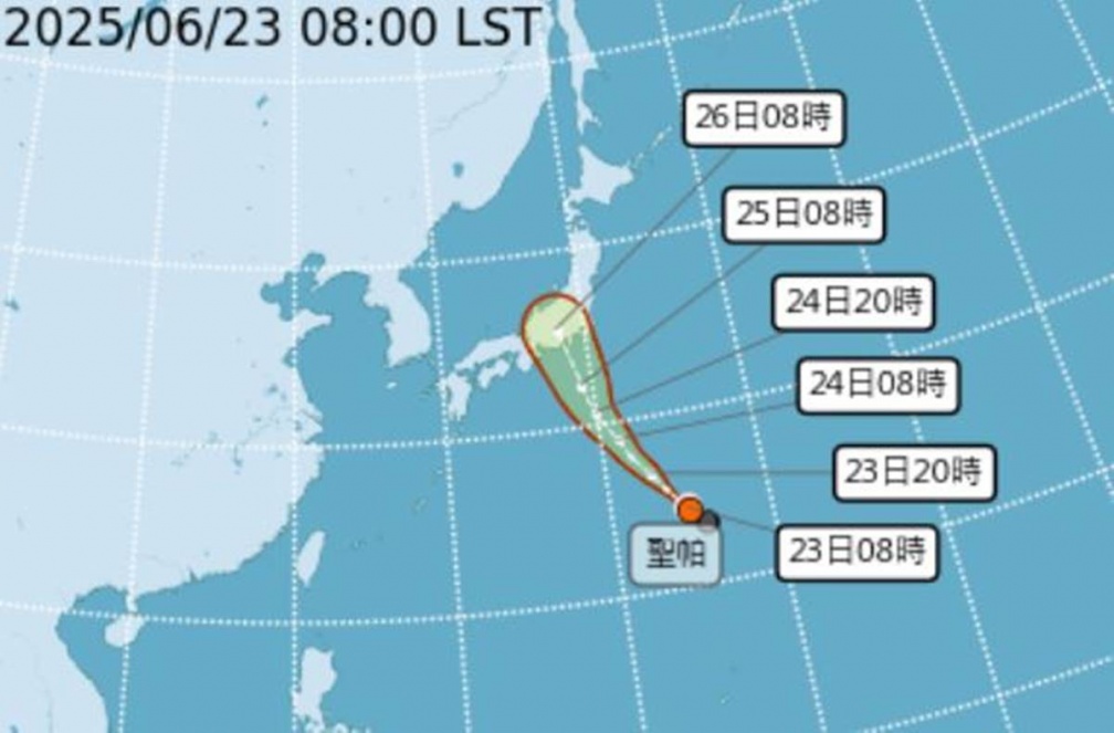 輕颱「聖帕」生成了!颱風最新路徑、強度曝光,氣象專家:可能有雙颱 輕颱「聖帕」生成了!颱風最新路徑、強度曝光,氣象專家:可能有雙颱