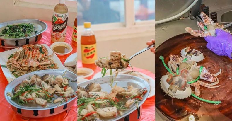 永安漁港美食推薦|桃園人氣海鮮景點,三大美食區吃透透! 乾一杯平價海鮮快炒|永安漁港熱炒推薦!