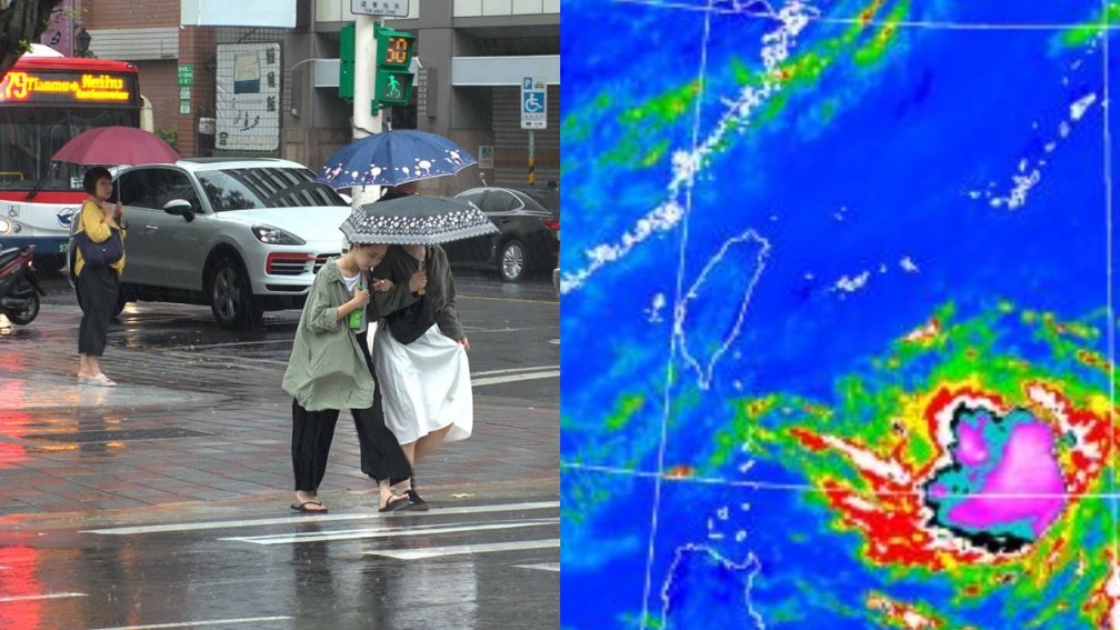 楊柳颱風路徑將貫穿台灣!3地區有可能放颱風假,雨彈炸到「這時候」