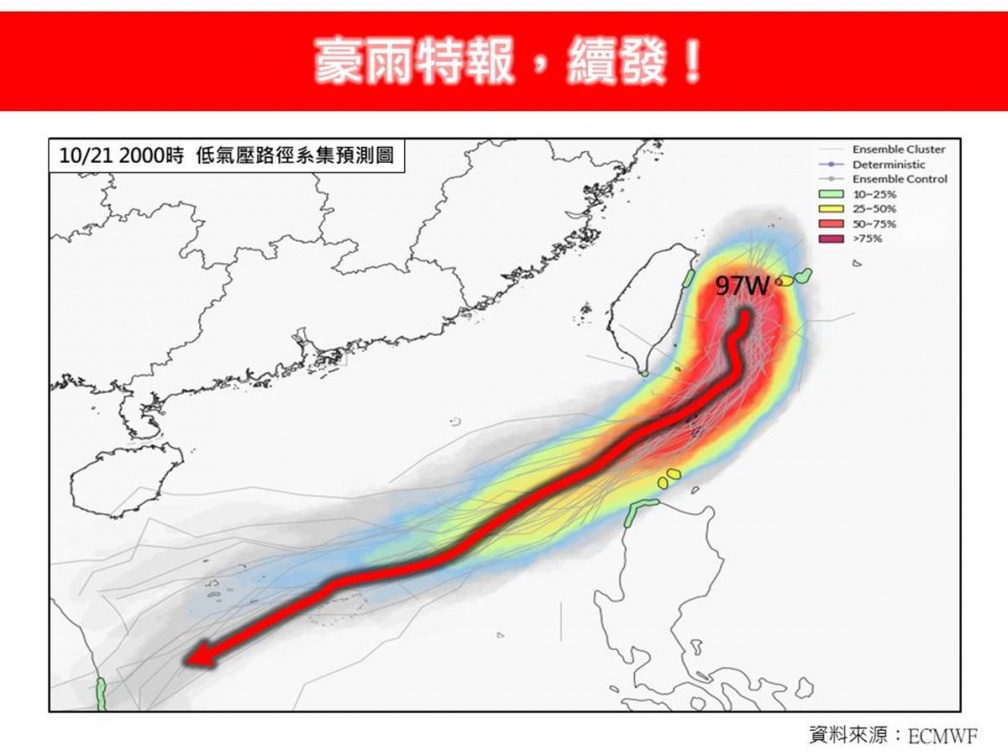 光復連假天氣一覽!今「雨區擴大南修」多地雨彈狂炸,直到這天才回暖 光復連假天氣一覽!今「雨區擴大南修」多地雨彈狂炸,直到這天才回暖