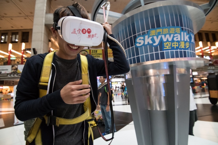 快衝台北車站 這七天玩VR還可免費抽機票