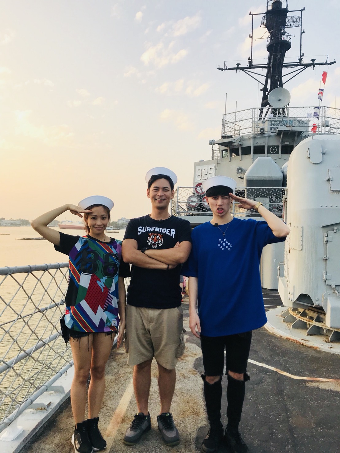 台灣唯一軍艦博物館，登上德陽艦拍美照