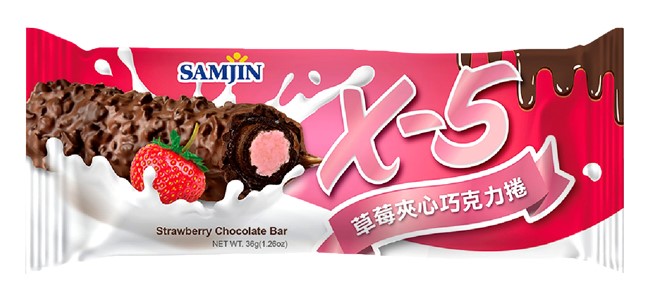 韓國X-5草莓巧克力風味餅乾.jpg