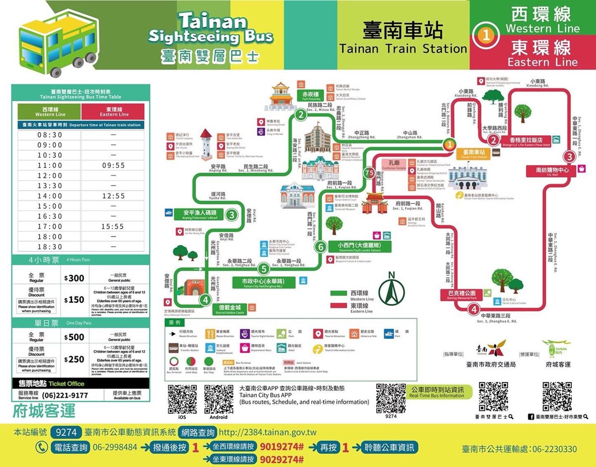 台南新玩法 千萬打造雙層巴士遊12熱點