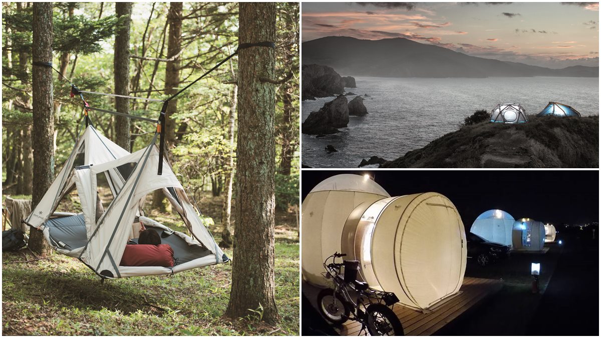 露營控尖叫！3種營地、5款營帳看了好想住：會飄浮的帳篷、看星空的帳篷、要刷卡的帳篷