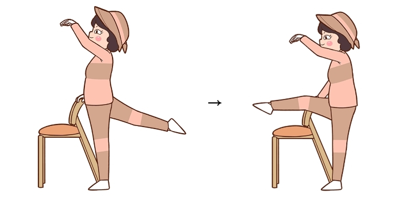 阿珠媽教你2招芭蕾站姿瘦身法，即刻消除大腿肉！