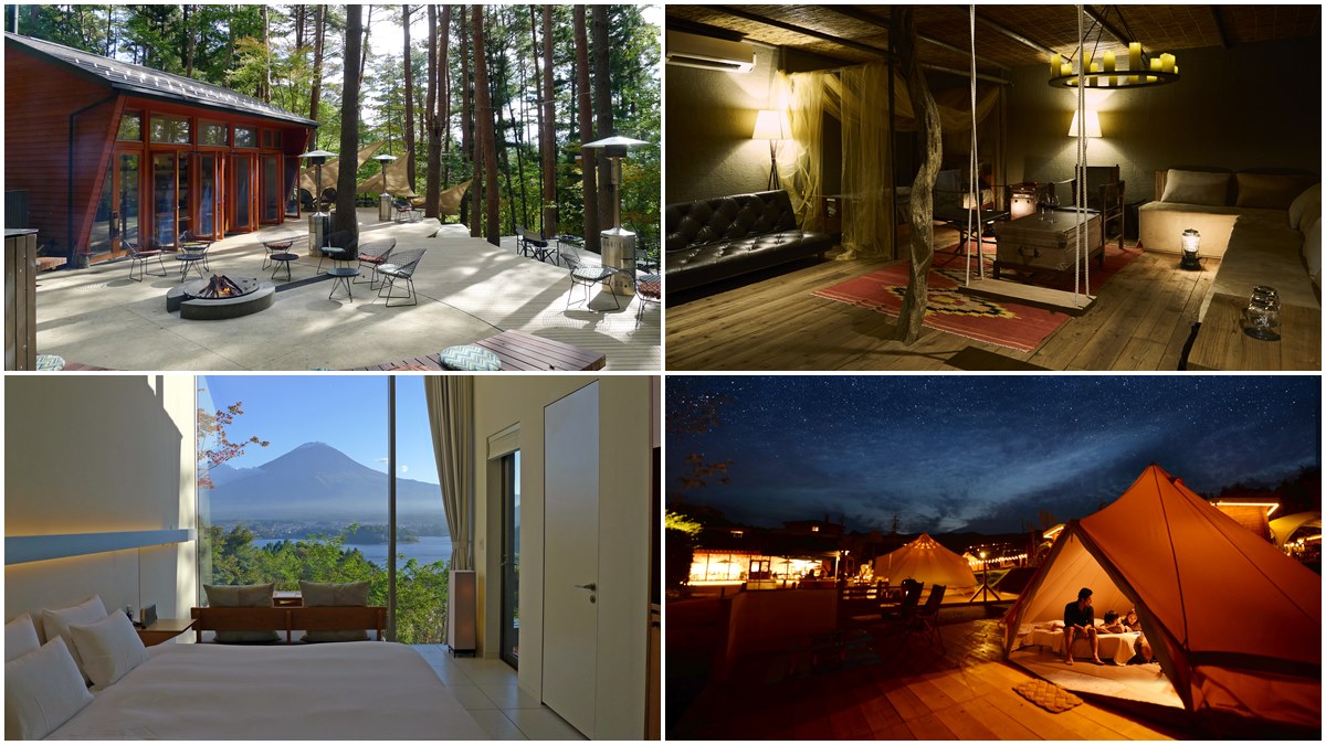 什麼都不用帶！3個夢幻露營度假村→第1個窗景就是富士山