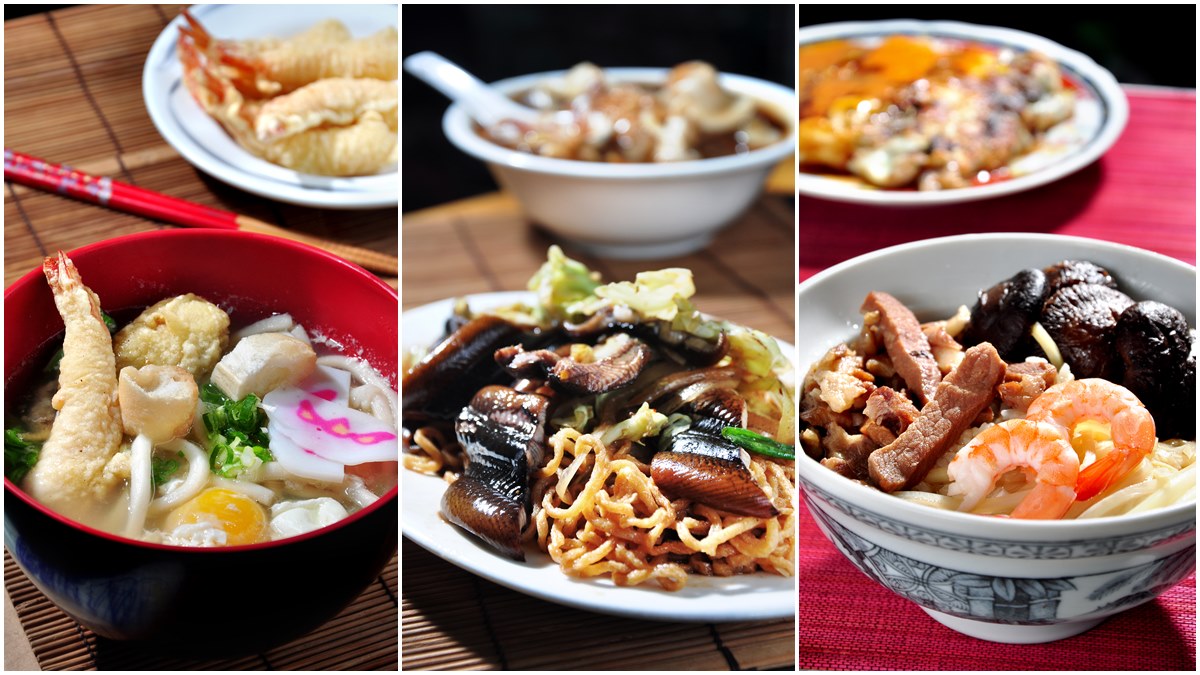 台南永樂市場7家必吃傳統味：乾濕分離海產麵、日本魂香菇湯飯、百年手工烤布丁