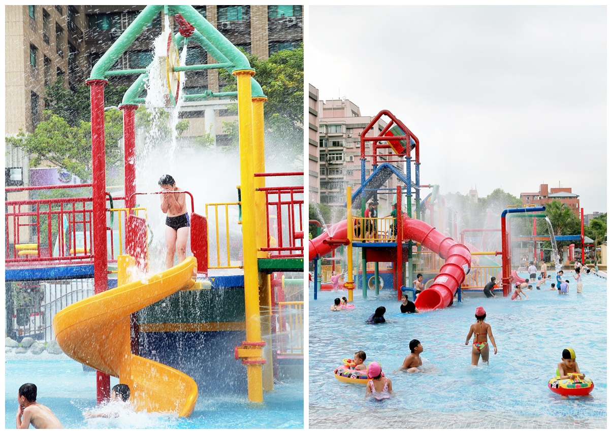 夏日玩水免錢！溜滑梯、噴水池，台北3大免費戲水區！