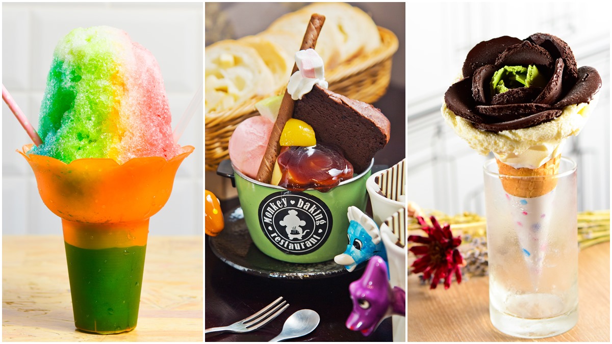 4款「IG界風暴級」好拍冰品：炒麵冰、大同電鍋冰、彩虹冰沙、玫瑰花冰淇淋