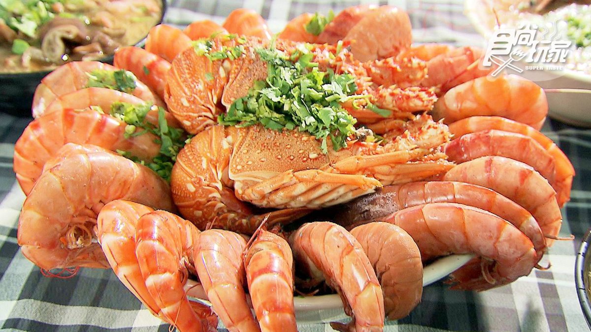 蚵仔麵線裡面竟有20隻天使紅蝦  平價也能享受高檔海鮮