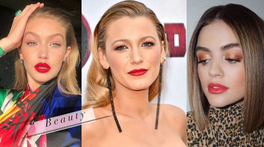 好萊塢女星都這樣化，2018歐美夏天最流行妝容：夕陽妝！