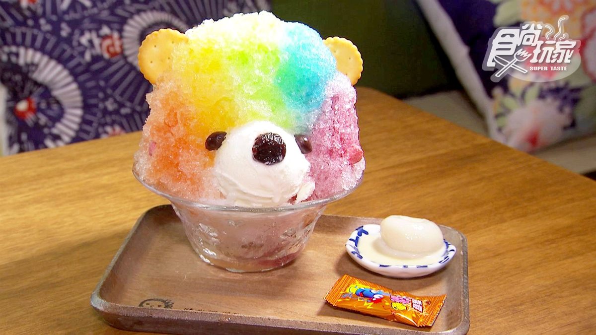 IG超好拍！捨不得吃的「視覺系冰」15款清單：厚切芒果雕花、藍色富士山、彩色泰迪熊