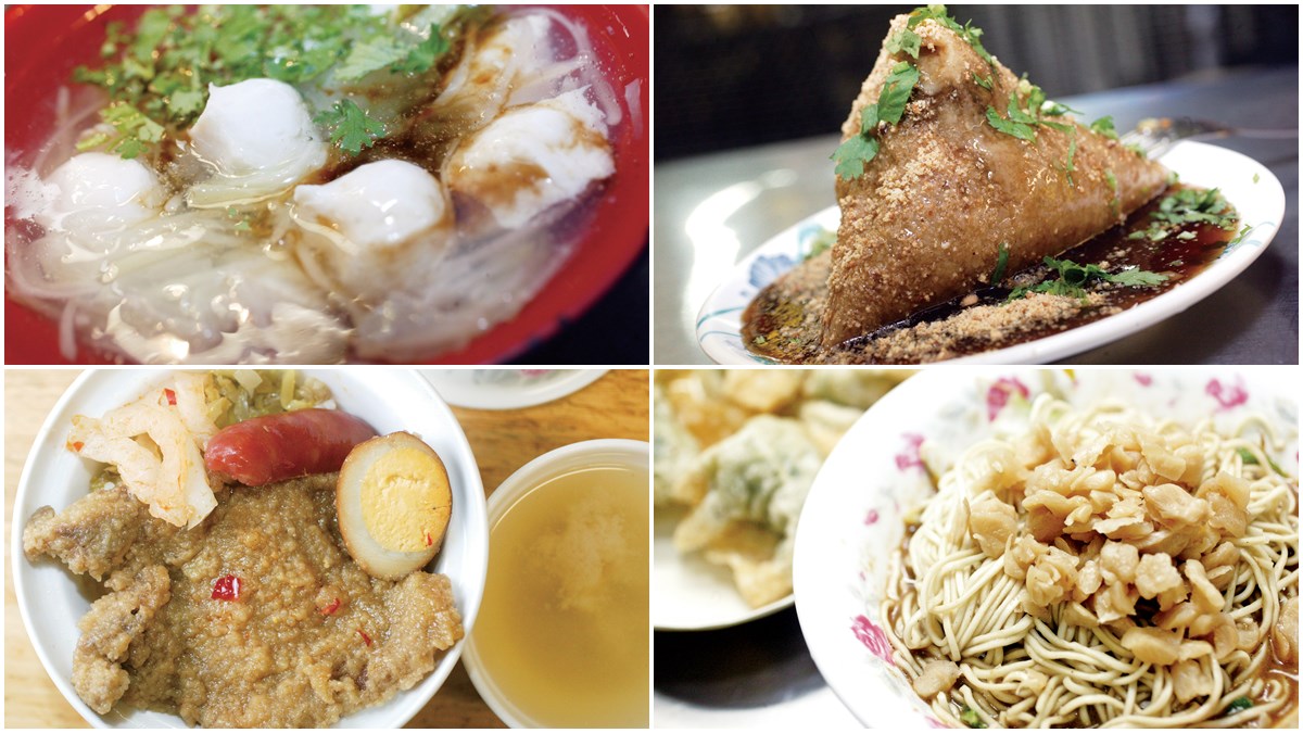屏東人從小吃到大8家手工小吃：獨家祕技魚丸、百年炸餛飩、現搓野生愛玉、粉腸沾特製醬