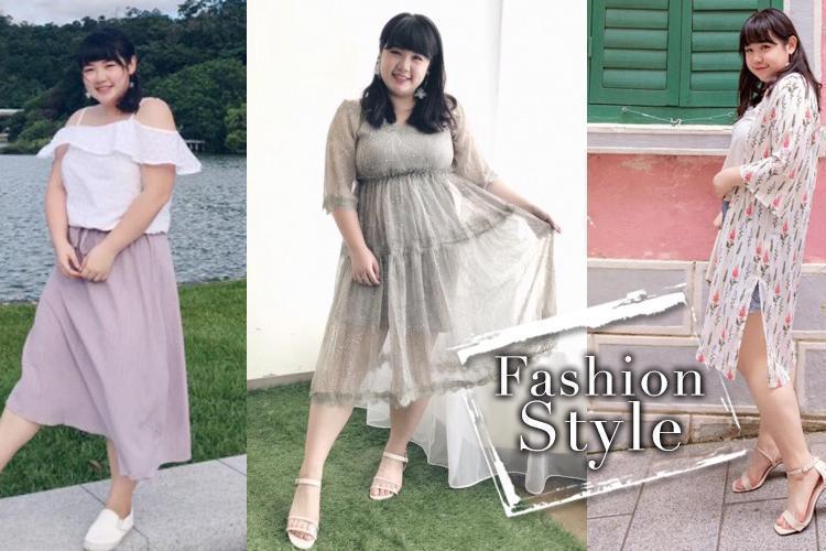 肉肉女孩也能穿出仙氣!跟著知名棉花糖model亮亮這樣穿,一起當仙女